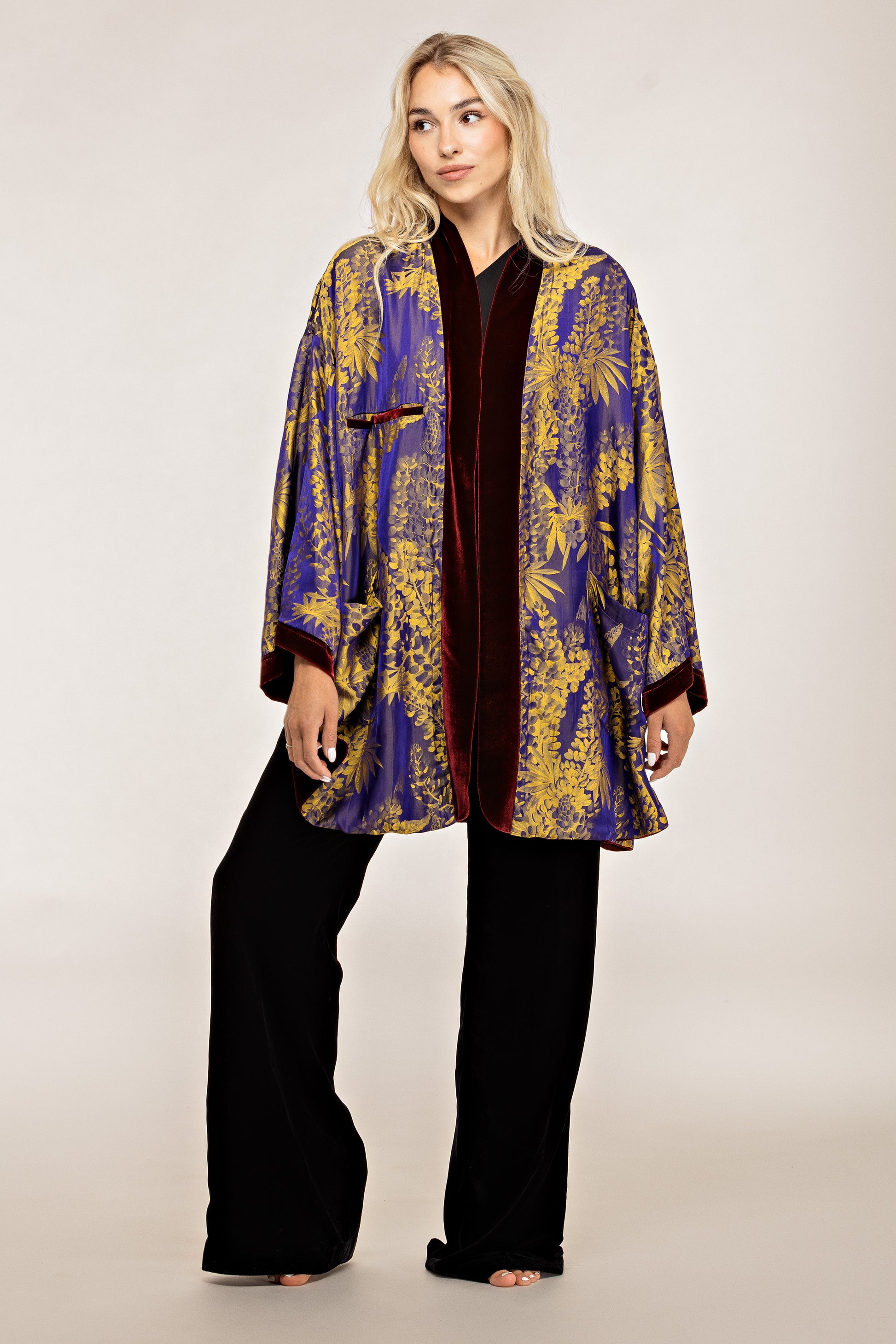 Reversible kimono
