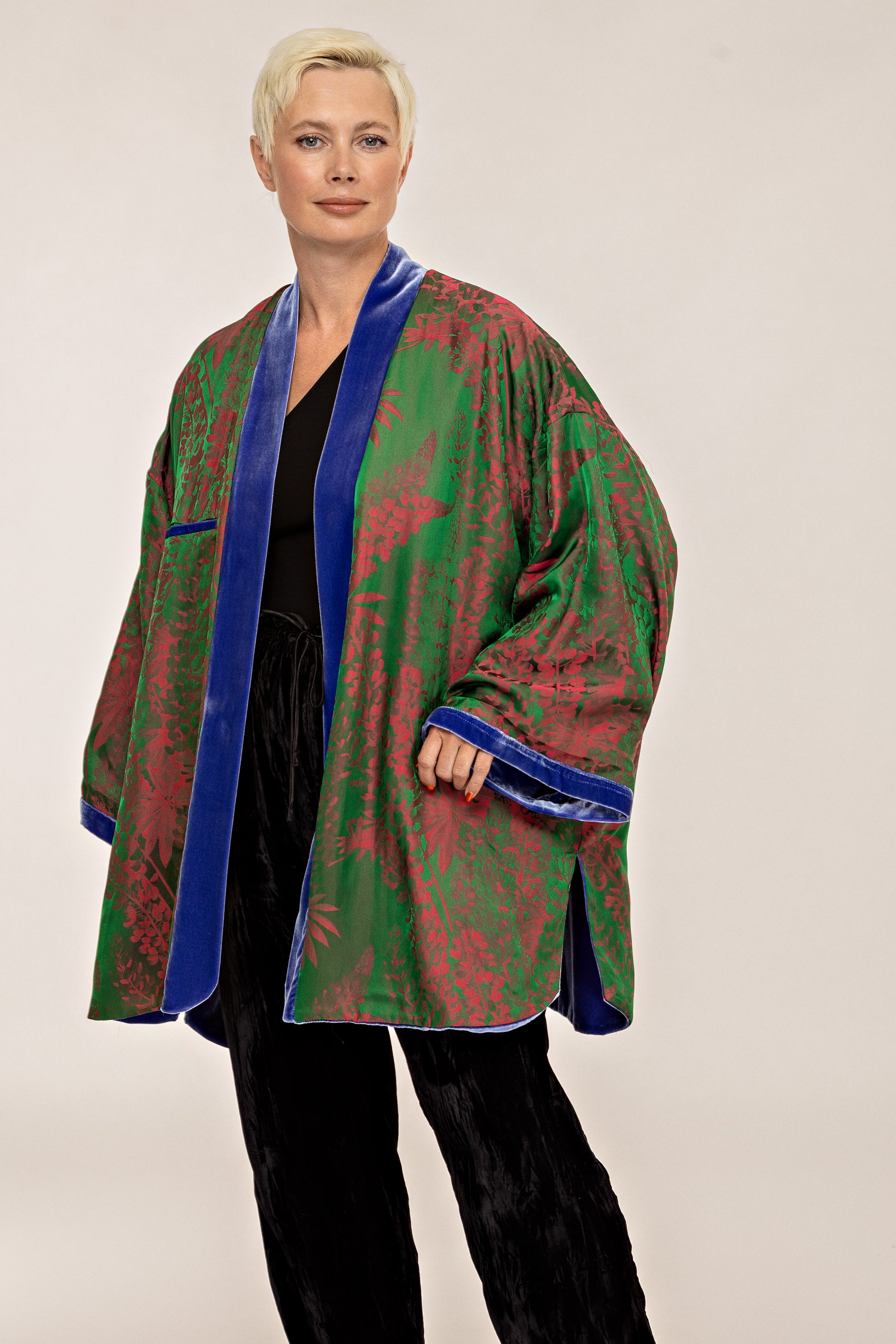 Reversible kimono